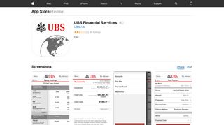 UBS Financial Services on the App Store - iTunes - Apple