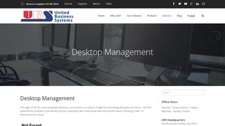 Remote Desktop Management | UBS New York & New Jersey