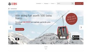UBS Switzerland: UBS – Your Bank – more than 150 Years