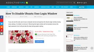 How To Disable Ubuntu User Login Window - AddictiveTips