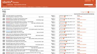 login - Ubuntu Forums