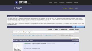 ROOT FTP ACCESS Ubuntu 14.03 Server - Sentora Forums