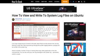 How To View and Write To System Log Files on Ubuntu