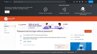 16.04 - Password set but login without password? - Ask Ubuntu