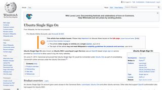 Ubuntu Single Sign On - Wikipedia