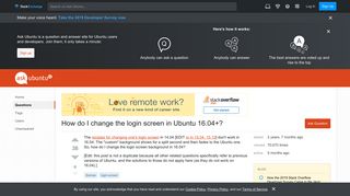 themes - How do I change the login screen in Ubuntu 16.04+? - Ask ...