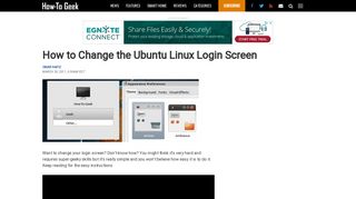 How to Change the Ubuntu Linux Login Screen - How-To Geek