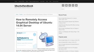 How to Remotely Access Graphical Desktop of Ubuntu 14.04 Server ...