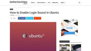 How to Enable Login Sound in Ubuntu – Better Tech Tips