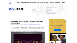 Collecting Ubuntu Linux System Hardware Information - nixCraft