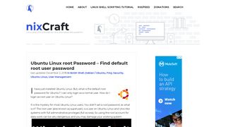 Ubuntu Linux root Password - Find default root user password - nixCraft