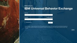 IBM Universal Behavior Exchange