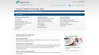 UC - Canopy Health - Health Net