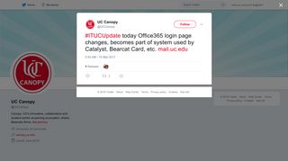 UC Canopy on Twitter: 