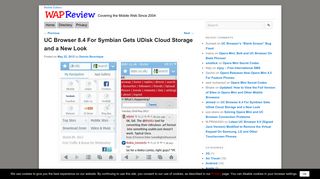UC Browser 8.4 For Symbian Gets UDisk Cloud Storage and a New ...