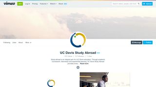 UC Davis Study Abroad on Vimeo