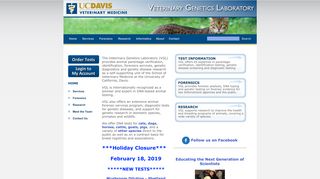 UC Davis Veterinary Genetics Laboratory | Animal DNA testing ...
