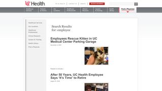 employee | UC Health