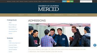 ADMISSIONS | UC Merced