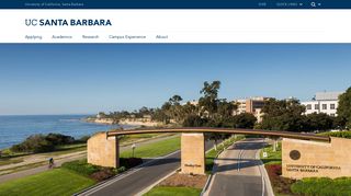 UC Santa Barbara: Home