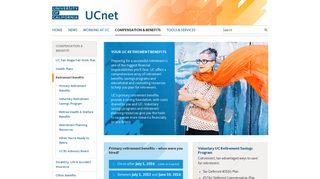 Your UC Retirement Benefits | UCnet