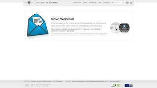 webmail - Universidade de Coimbra