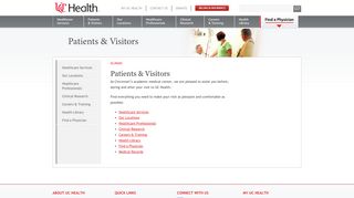 Patients & Visitors | UC Health