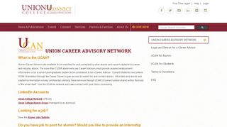 UCAN - UNION CAREER ADVISORY NETWORK