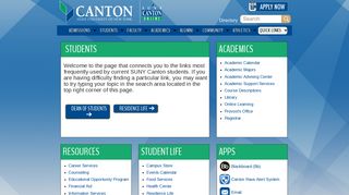 SUNY Canton - Current Students