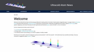 UltraCold Atom News (UCAN)