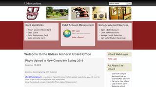 UMass Amherst UCard Office