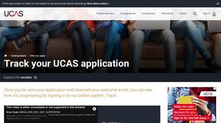 UCAS Track - How to Track Your Application
