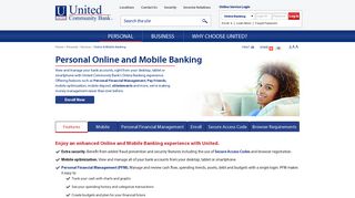 Personal Online Banking | New Online Banking Experience | UCBI