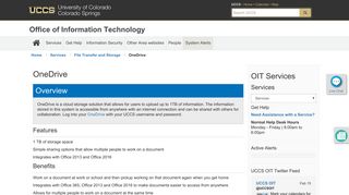 OneDrive | Office of Information Technology