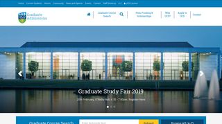 Welcome to UCD Graduate Admissions - University College Dublin