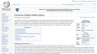 University College Dublin Library - Wikipedia