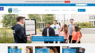 Home Page - UCD Undergraduate Courses