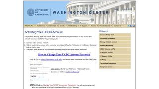 Activating Your UCDC Account | UCDC