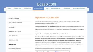 UCEED 2019: Apply Online
