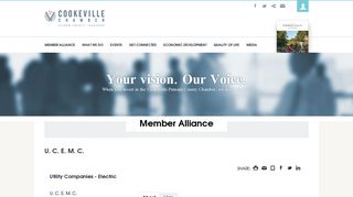 U. C. E. M. C. | Utility Companies - Electric - Member Alliance ...