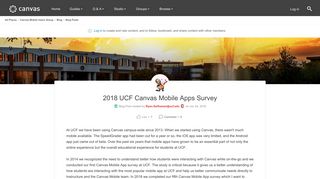 2018 UCF Canvas Mobile Apps Survey | Canvas LMS Community