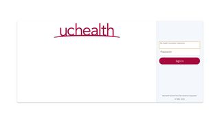 Terms and Conditions - My Health Connection - Login Page - UCHealth