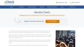 Identity Check - uCheck CRB Checks - Rapid, Trusted, Secure DBS ...