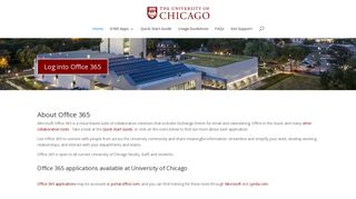 Office 365 | All about Office 365 at the University of Chicago!