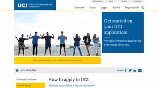 How to Apply to UCI | Cost of Applying to UCI | Irvine, CA | UCI ...