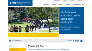 Financial Aid - UCI Admissions