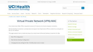 UCI Health Information Services - Mac VPN and Remote Desktop ...
