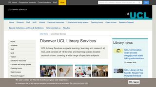 UCL Library Services