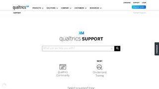 Home - Qualtrics Support