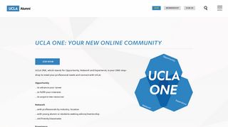 UCLA ONE: Your New Online Community - UCLA Alumni Association